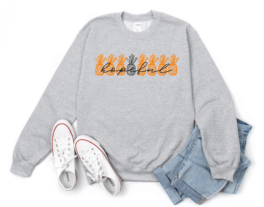 Hopeful Pineapple Grey Shirt