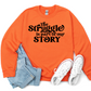 The Struggle is Part of the Story Orange Shirt