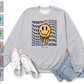 Infertility Sucks (multiple smile color options available) Grey Shirt