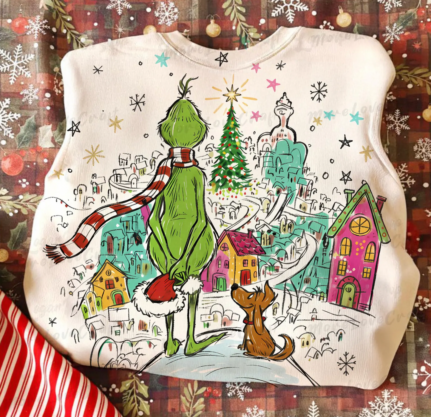 Retro Christmas Natural Shirt