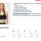 Black Express Spangle Badger Bra