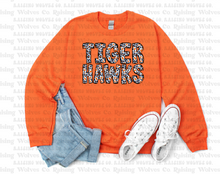 Load image into Gallery viewer, Tigerhawks Leopard Crewneck Sweatshirt

