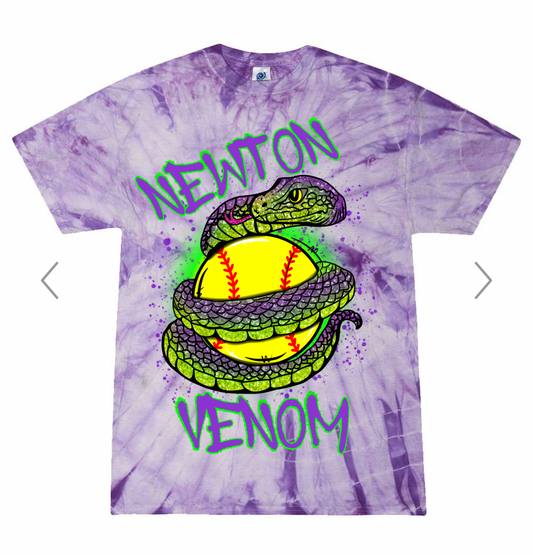 Venom Tie Dye Shirt