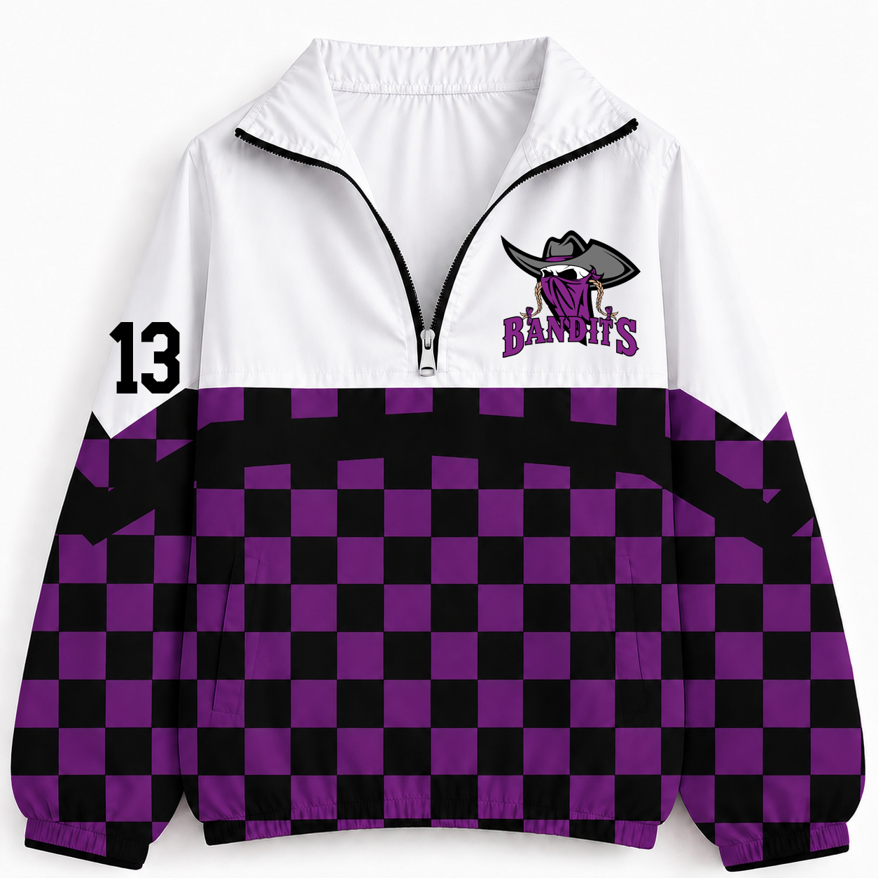 Bandits Checkered Windbreaker