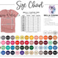 Adult Bella Tee Color Options