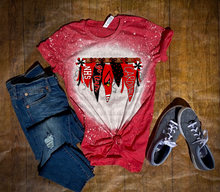 Load image into Gallery viewer, NHS Cardinals Pennant Bleached Tee
