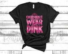 Load image into Gallery viewer, Cardinals Wear Pink Breast Cancer Tee
