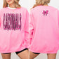 Cardinals Pink Crewneck