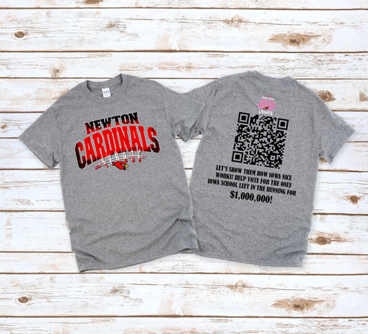 Cardinals Stadium Contest QR Code Shirt!