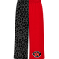 Cardinals Leopard Split Wide Leg Pants