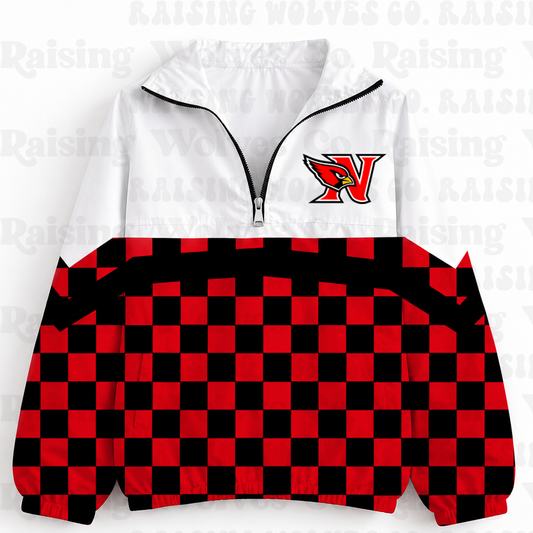 Cardinals Checkered Windbreaker