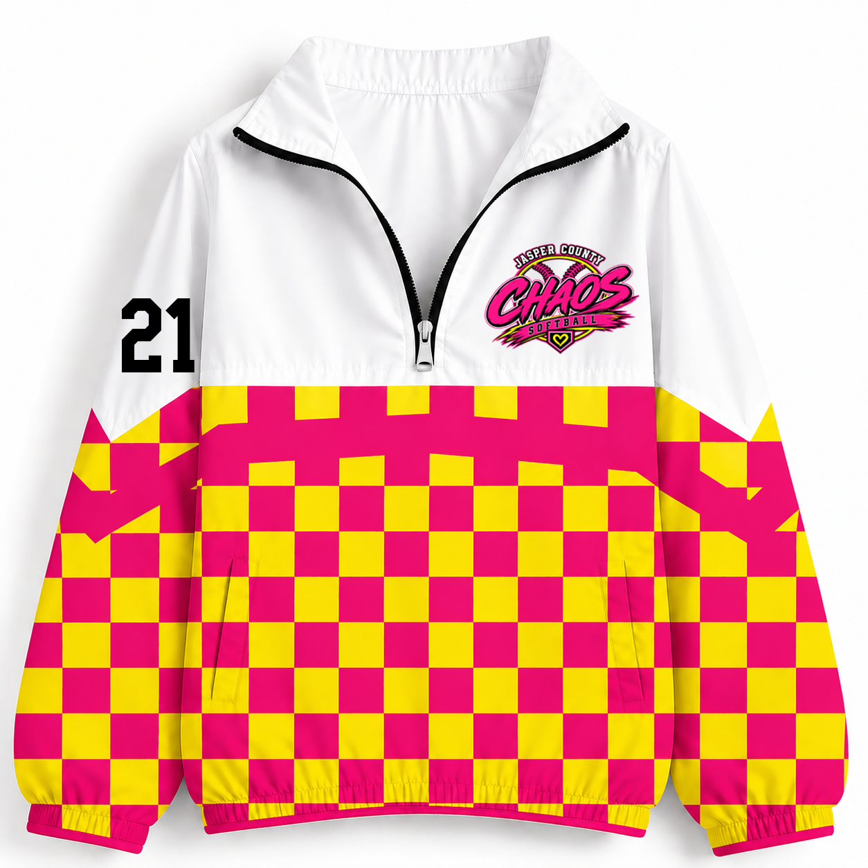Chaos Checkered Windbreaker
