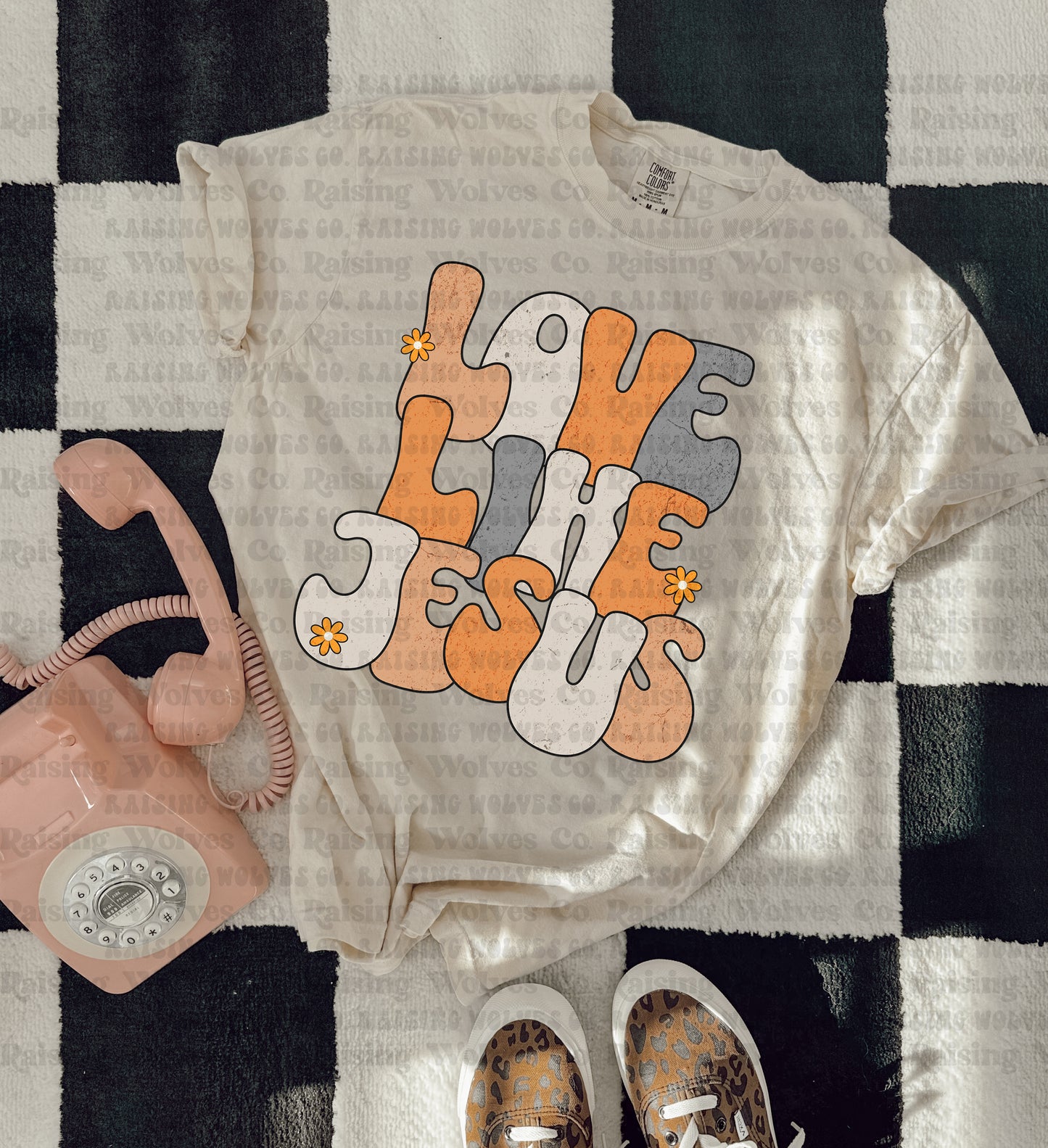 Love Like Jesus Comfort Colors Tee