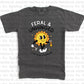 Feral and Unhinged Comfort Colors Unisex Tee
