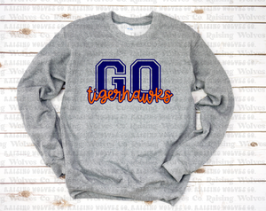 Go TH Grey Crewneck Sweatshirt