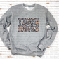 Tigerhawks Leopard Grey Crewneck Sweatshirt