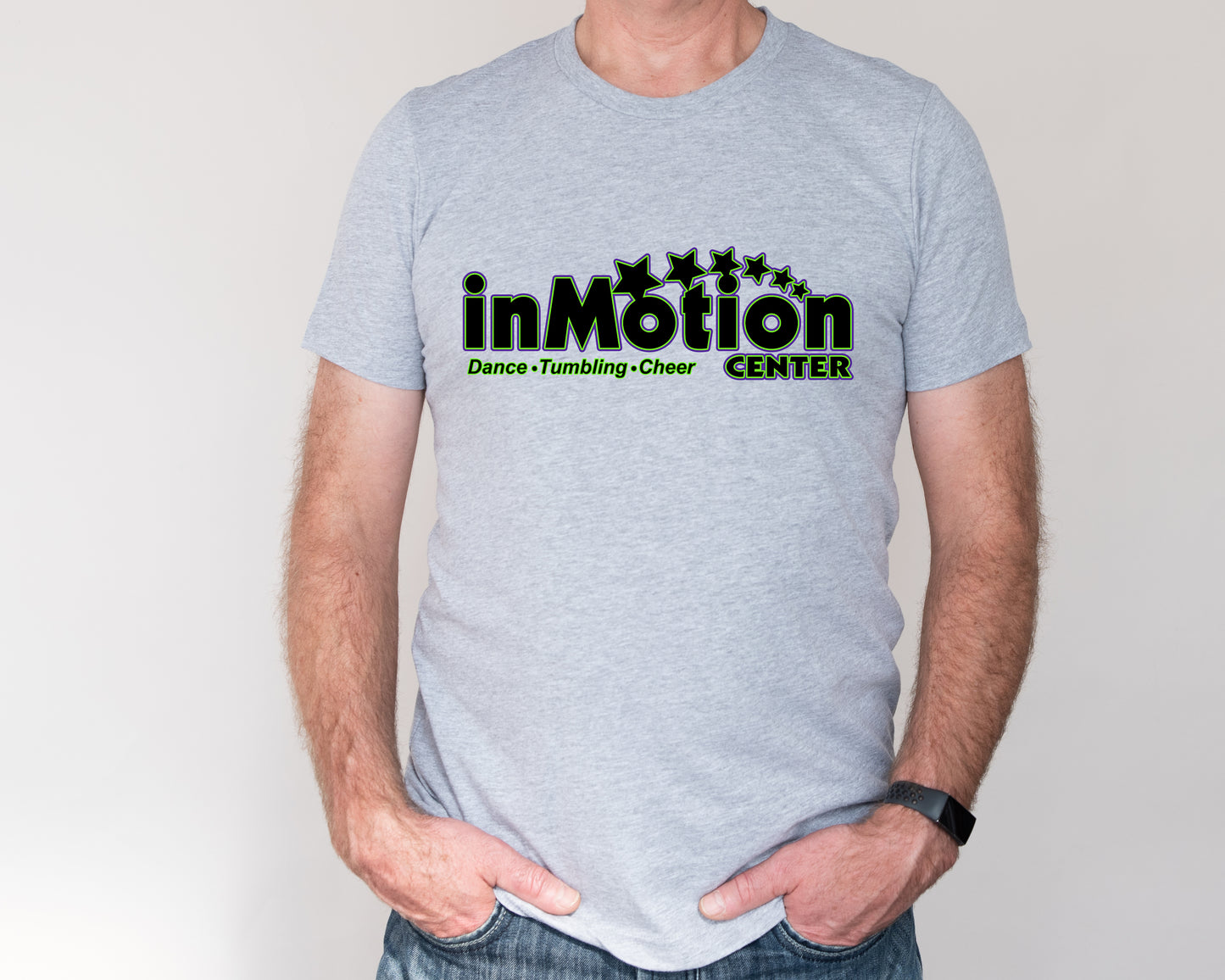 inMotion Center Unisex Grey Tee