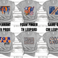 Tigerhawks Grey Tee Options 1