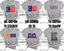 Load image into Gallery viewer, Tigerhawks Grey Tee Options 2
