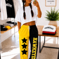 Iowa Two-Tone Pants with Design