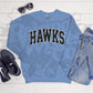 Hawks Blue Polka Dot