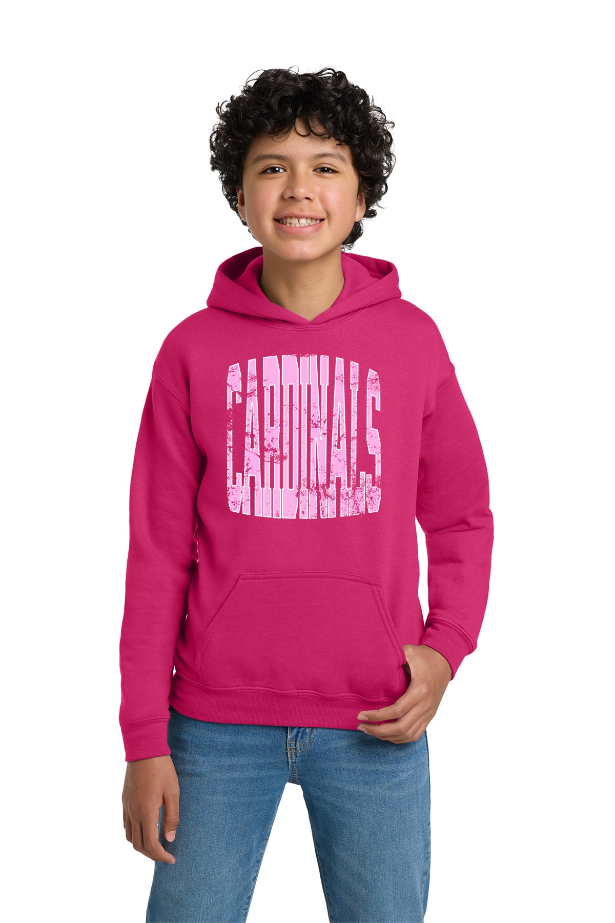 Cardinals Pink Out Tee Sweatshirt