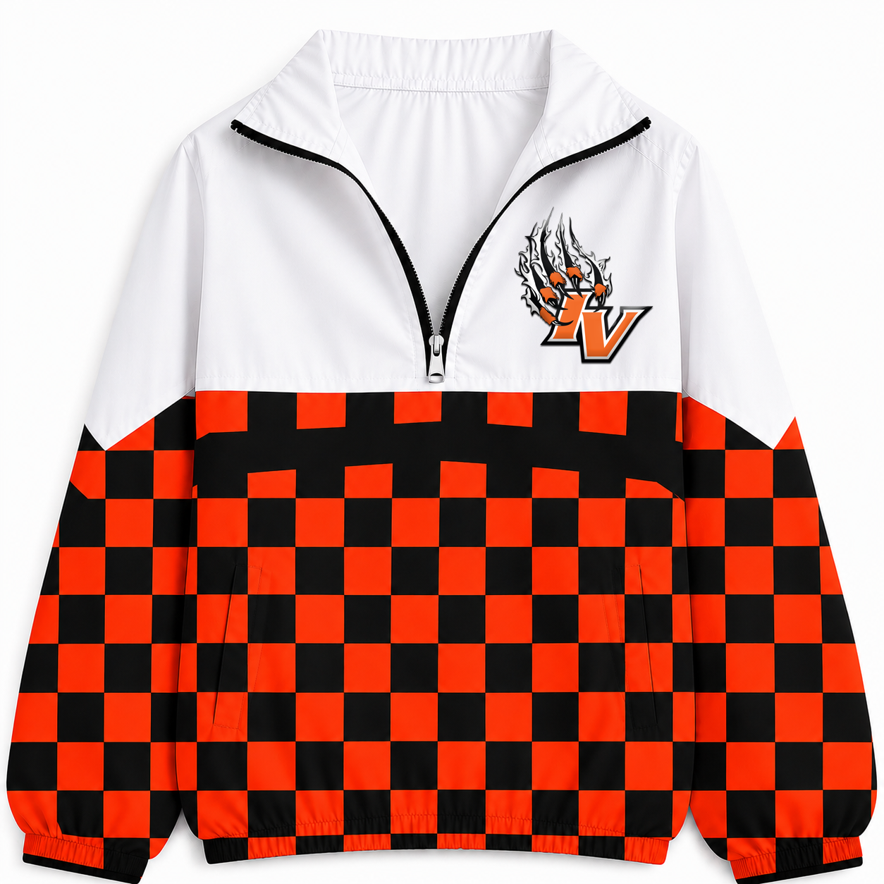 Iowa Valley IV Checkered Windbreaker