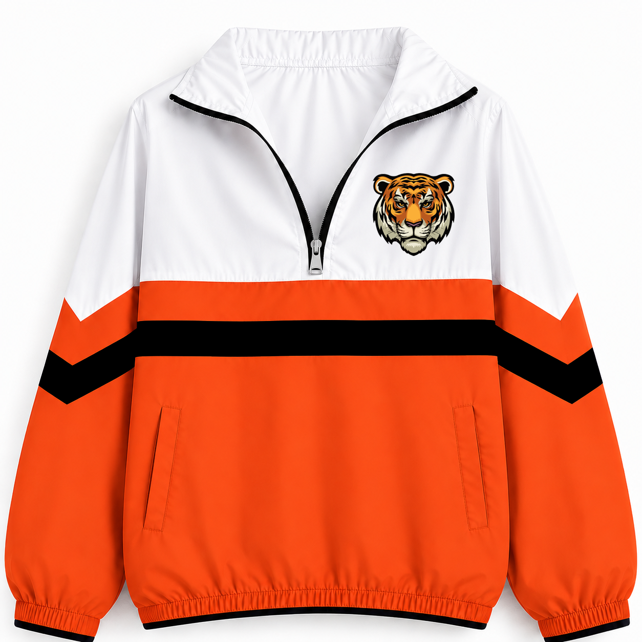 Iowa Valley Tiger Colorblock Windbreaker