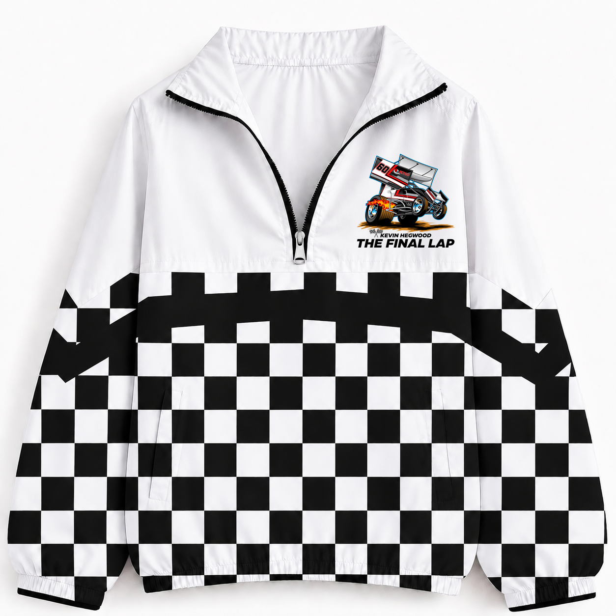 Kevin Checkered Windbreaker