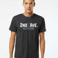 2nd Ave Leopard Logo Tee