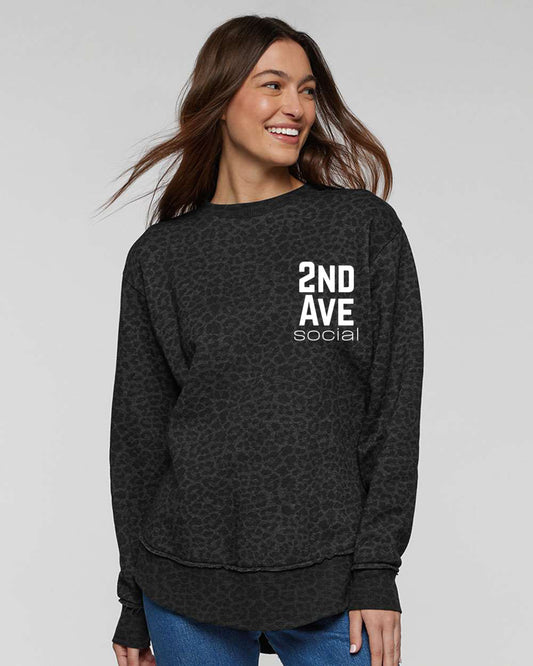 2nd Ave Pocket Size Ladies Weekend Crewneck
