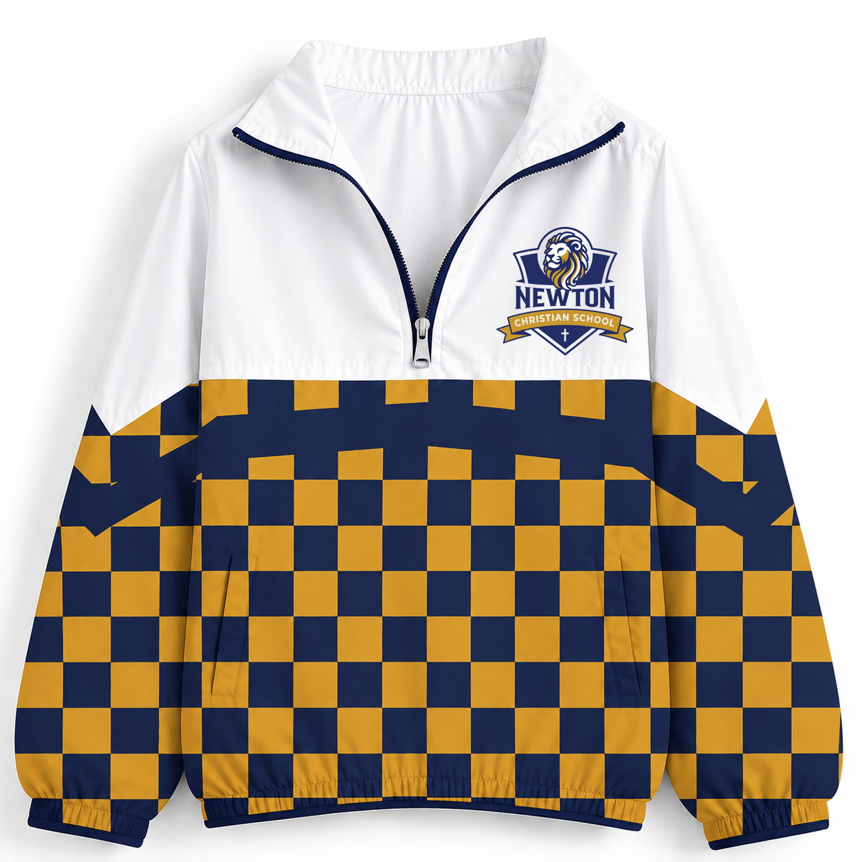 Newton Checkered Windbreaker