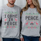 Peace Couple Grey Shirt