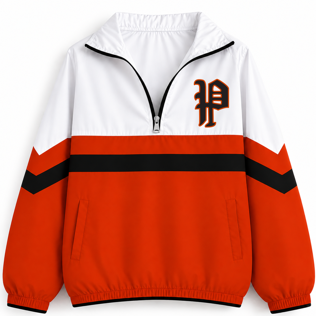 Pleasantville P Colorblock Windbreaker