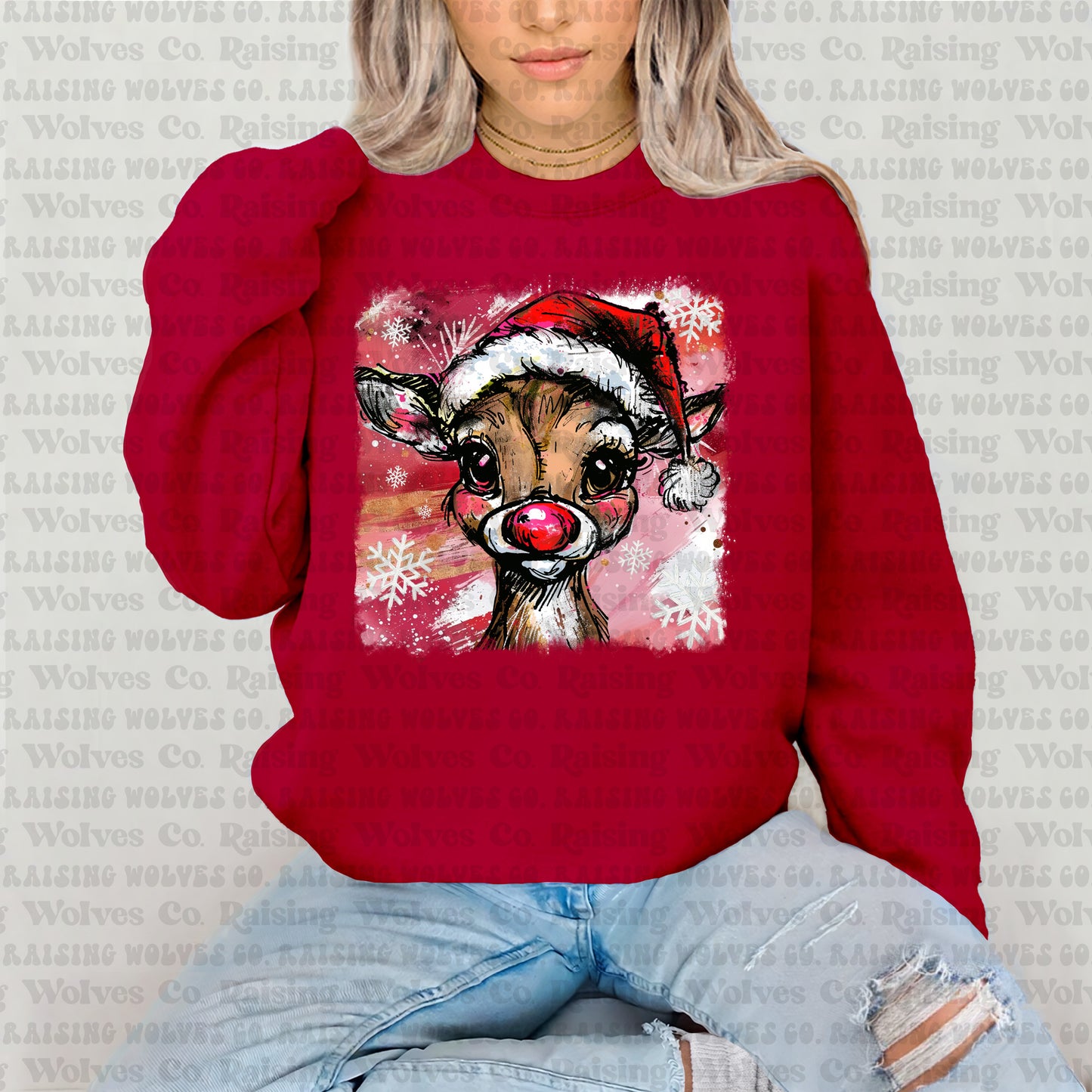 Red Nose Reindeer Shirt