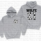 Custom Grey Soccer Hoodie