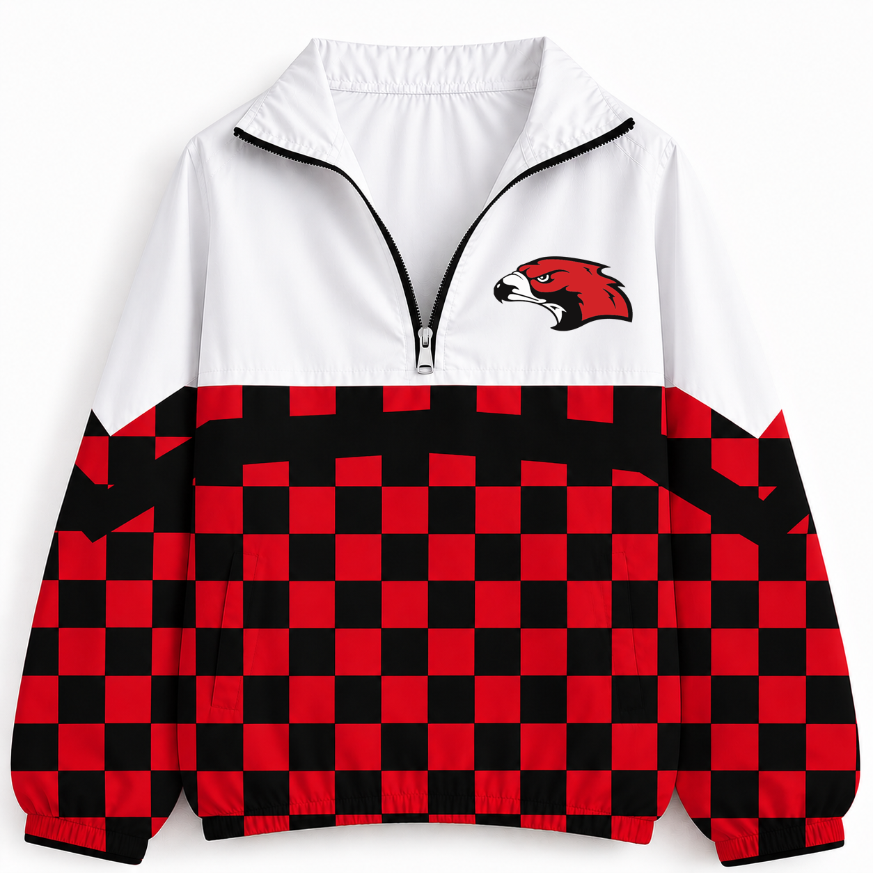 North Tama Checkered Windbreaker