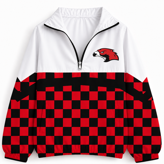 North Tama Checkered Windbreaker
