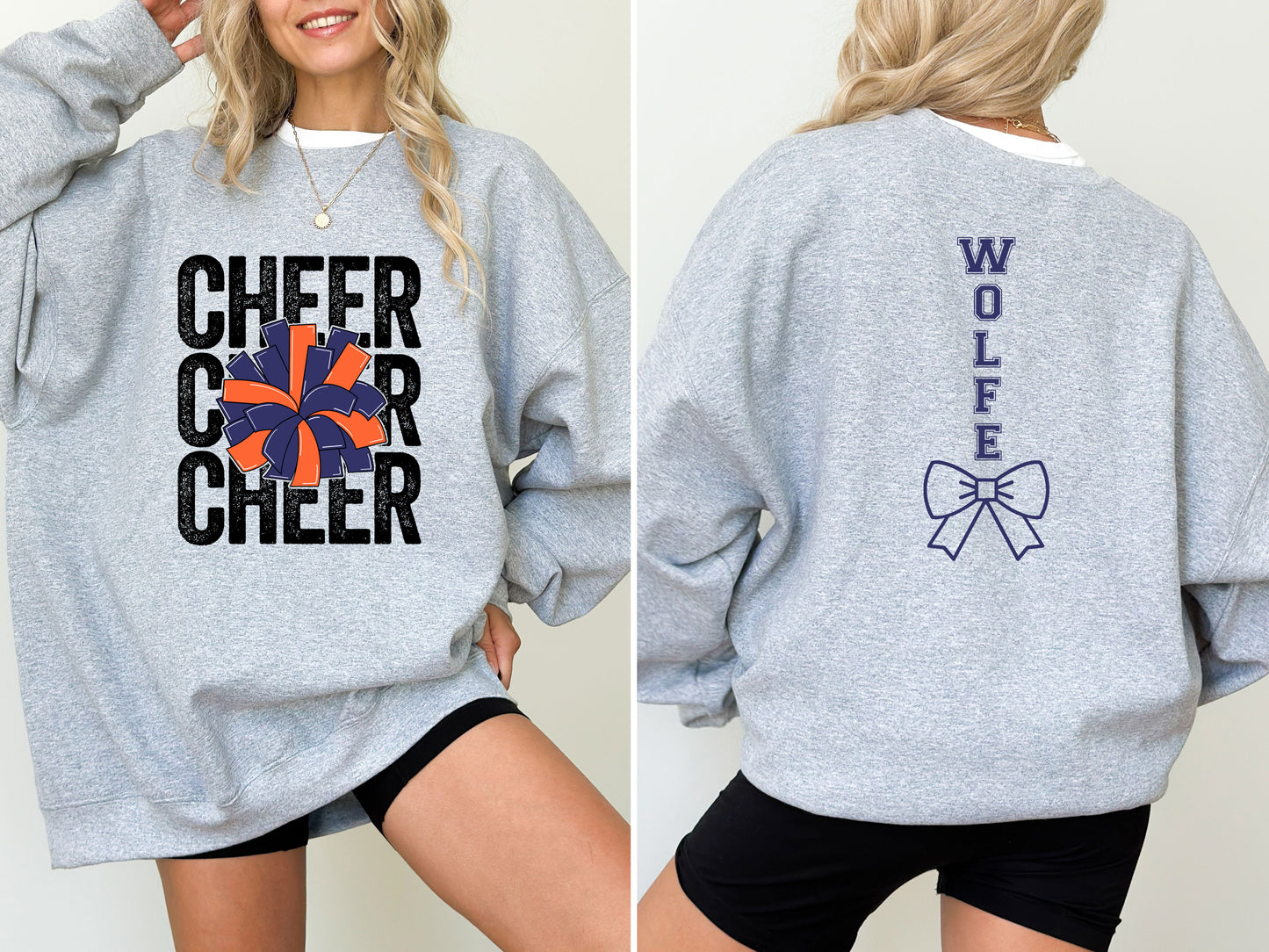 TH Cheer Grey Shirt