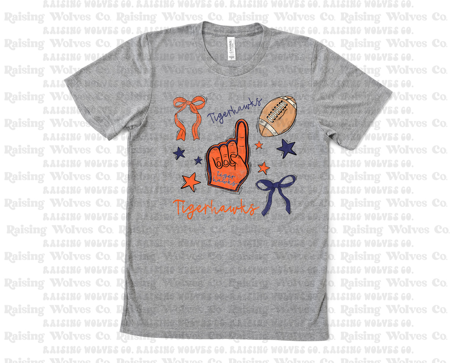 Tigerhawks Foam Finger Shirt