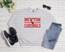Load image into Gallery viewer, Cardinals Retro Varsity Grey Crewneck Sweatshirt

