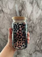 Load image into Gallery viewer, Leopard Beer Can Glass
