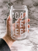 Load image into Gallery viewer, COFFEE Beer Can Glass

