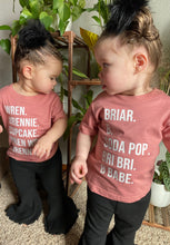 Load image into Gallery viewer, Custom Nickname Infant/Toddler/Youth Shirt
