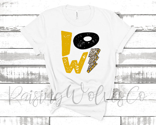 Iowa White Unisex Tee