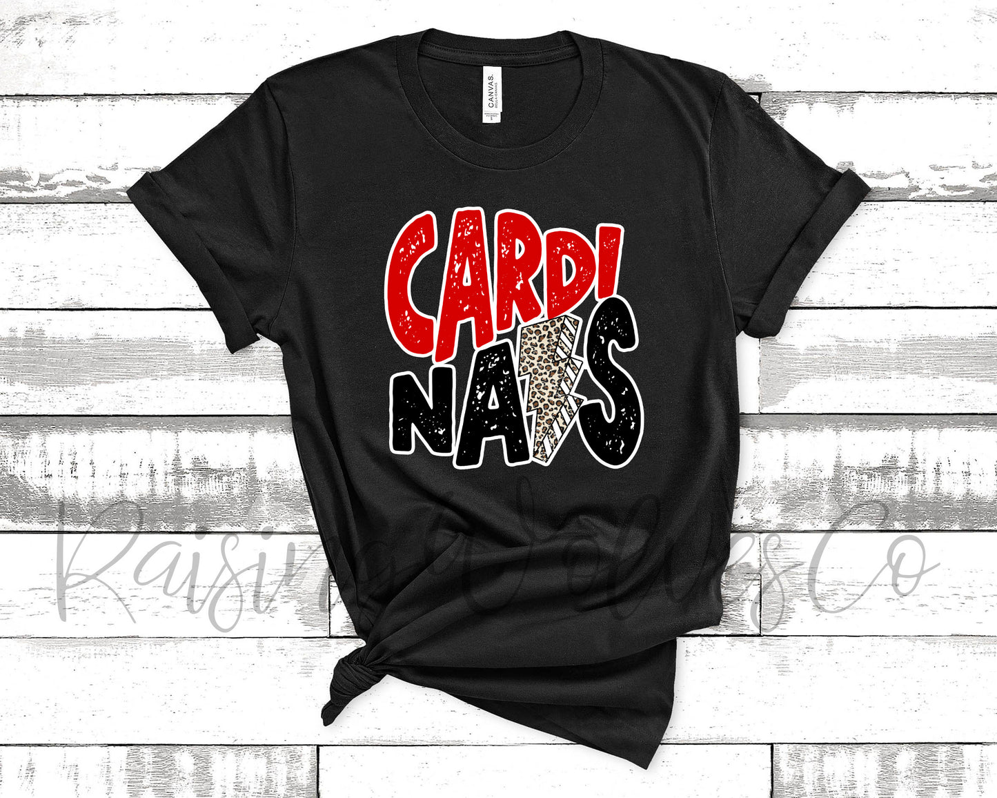 Cardinals Black Unisex Tee