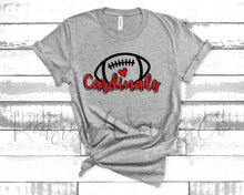 Load image into Gallery viewer, Cardinals Football Unisex Tee (several colors available)
