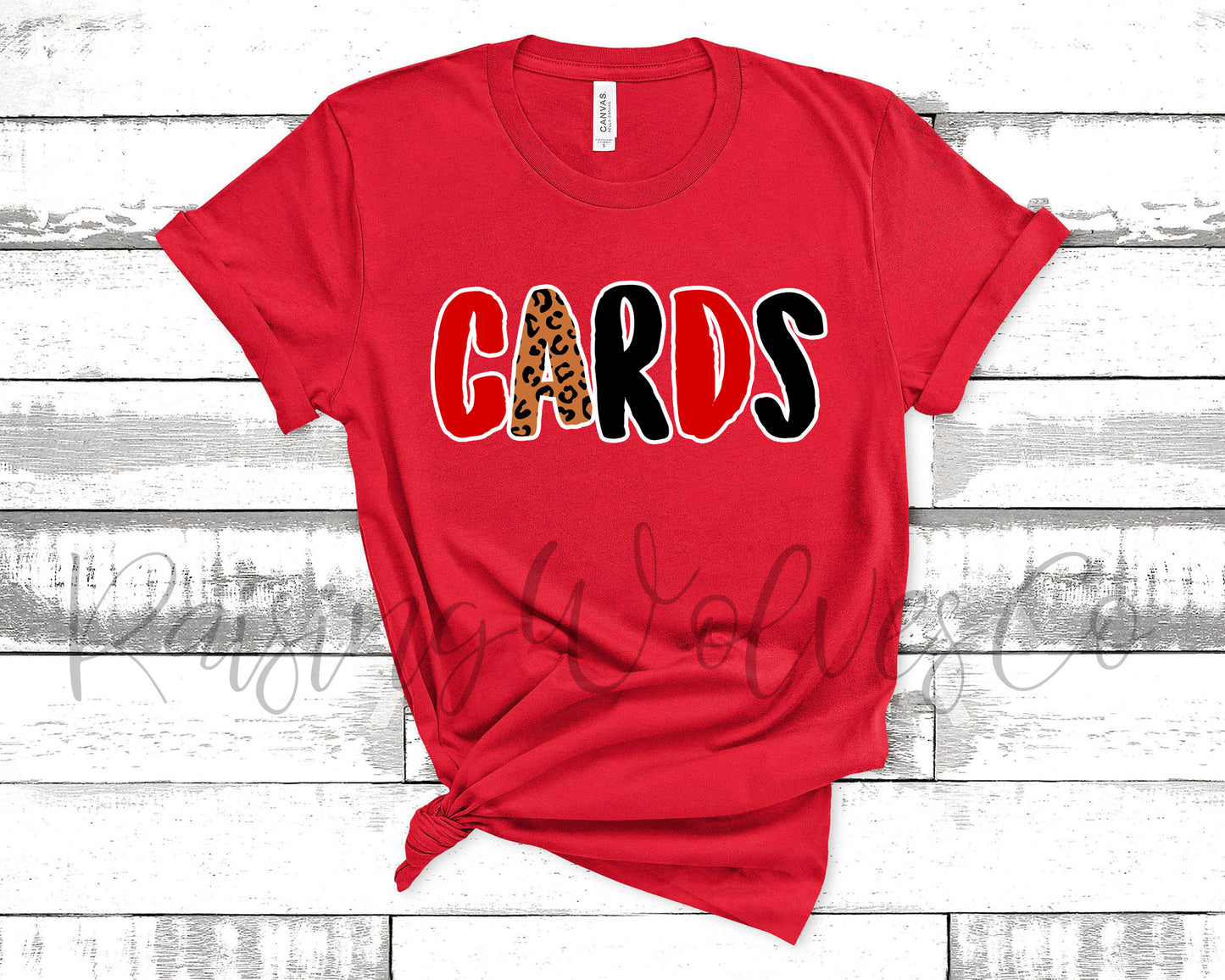 Cards Red Unisex Tee