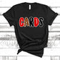 Cards Black Unisex Tee