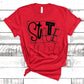 Iowa College Football //State Tee// Unisex Custom Shirt//Home Shirt// Customizable// Adult Graphic Tee// Spirit wear// College Team
